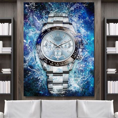 rolex watch canvas art|rolex art for walls.